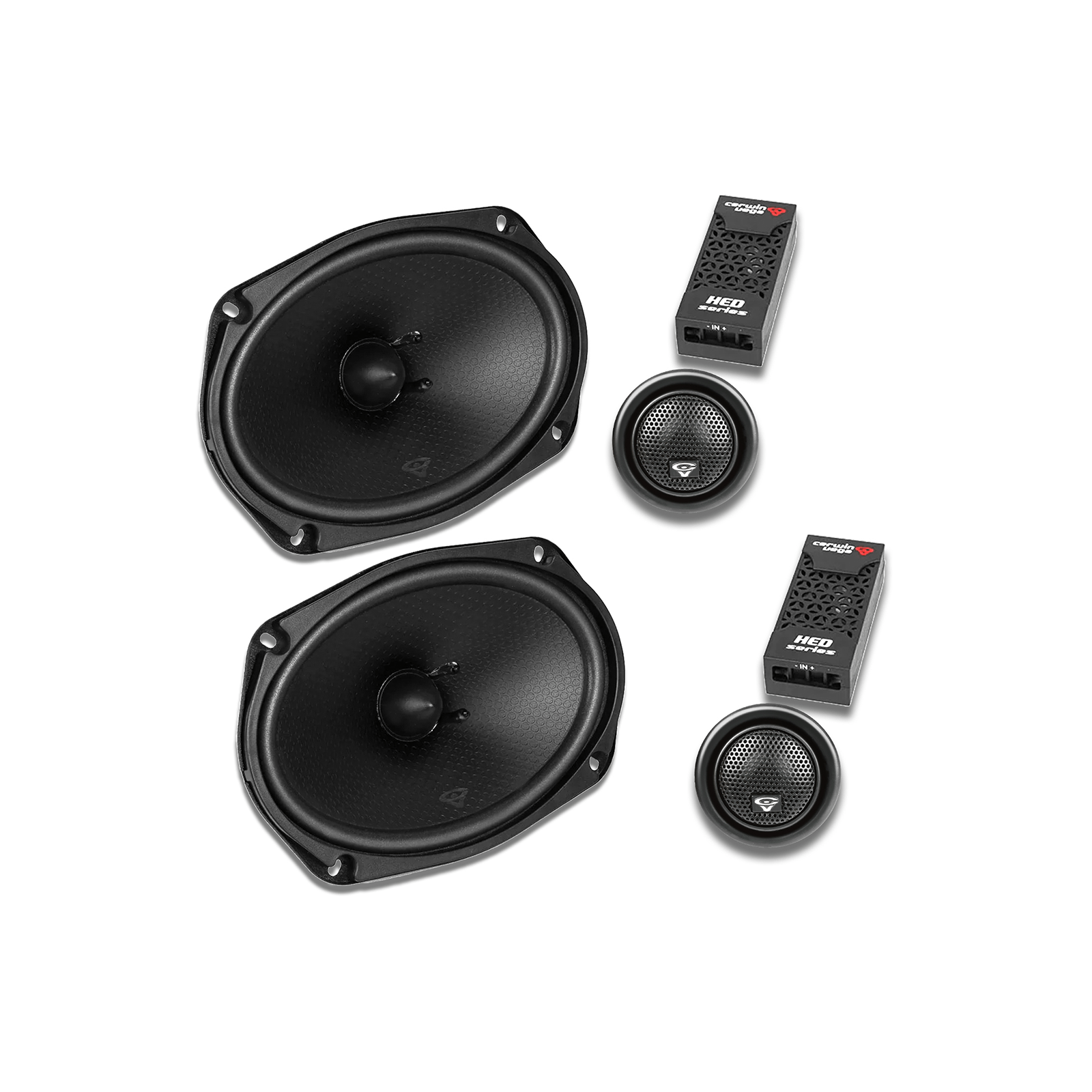 H69C - HED 6"x9” 2-Way Component Full Range Speaker Set